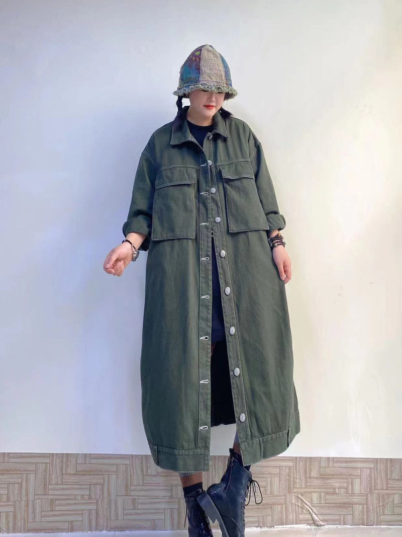 Cashmere Casual Loose Coat 3