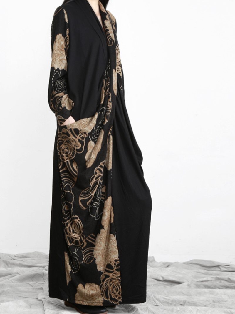 Skirt v-neck long maxi dress 5