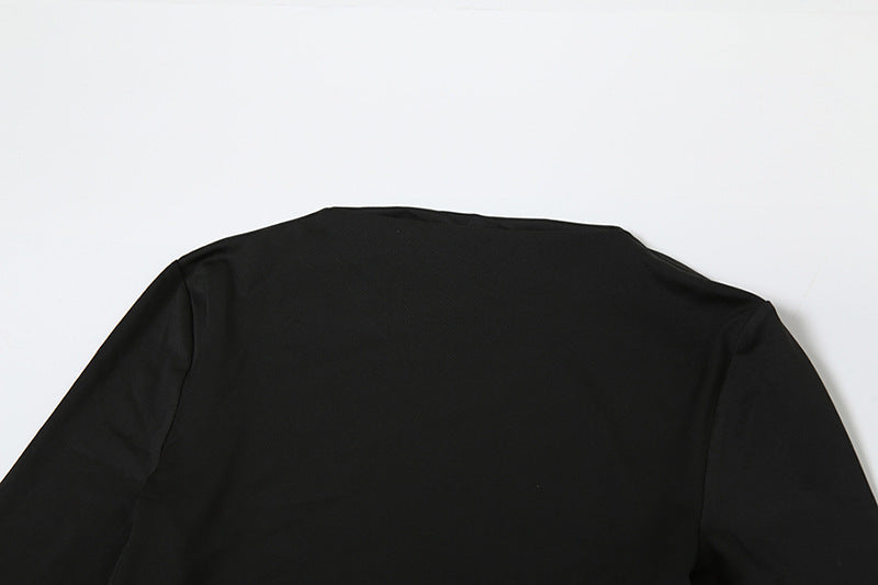 Crimson Embrace dress - Black