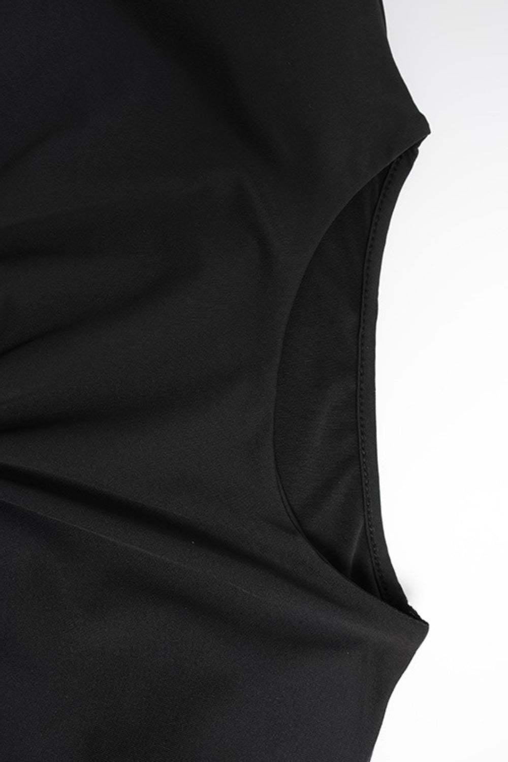 Chic Ruched Bodycon Top Pants Set