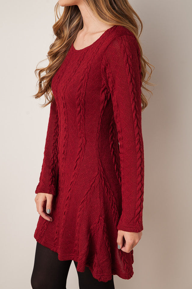 Orro Shop Plus Size Sweater Dress in Casual Style S-3XL