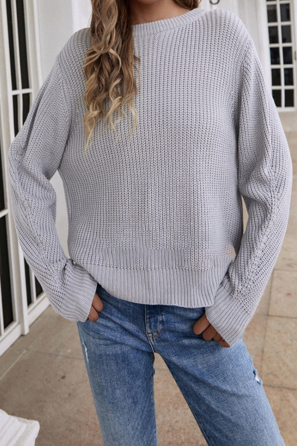 RadyRin Backwards Solid Color Cardigan for Elegant Style