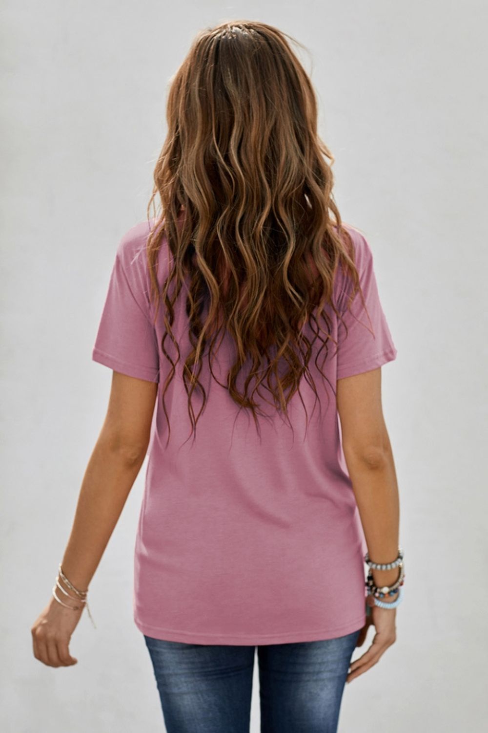 Printed Crew Neck T-Shirt