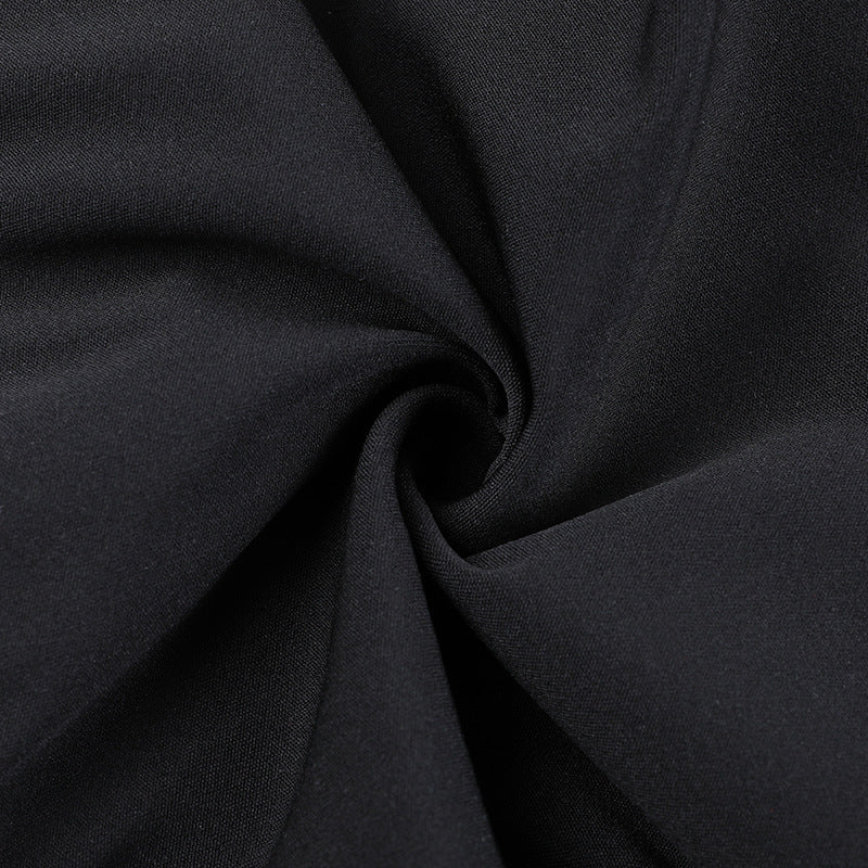 Ruffle-Strap Square-Neck Corset Puff-Hem Mini Dress 13