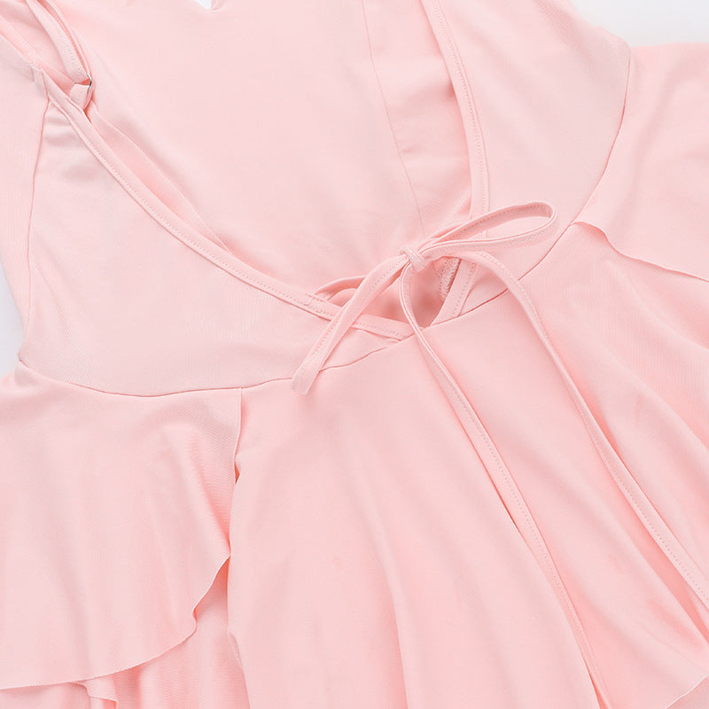 Sunny Side Mini Dress - Pink