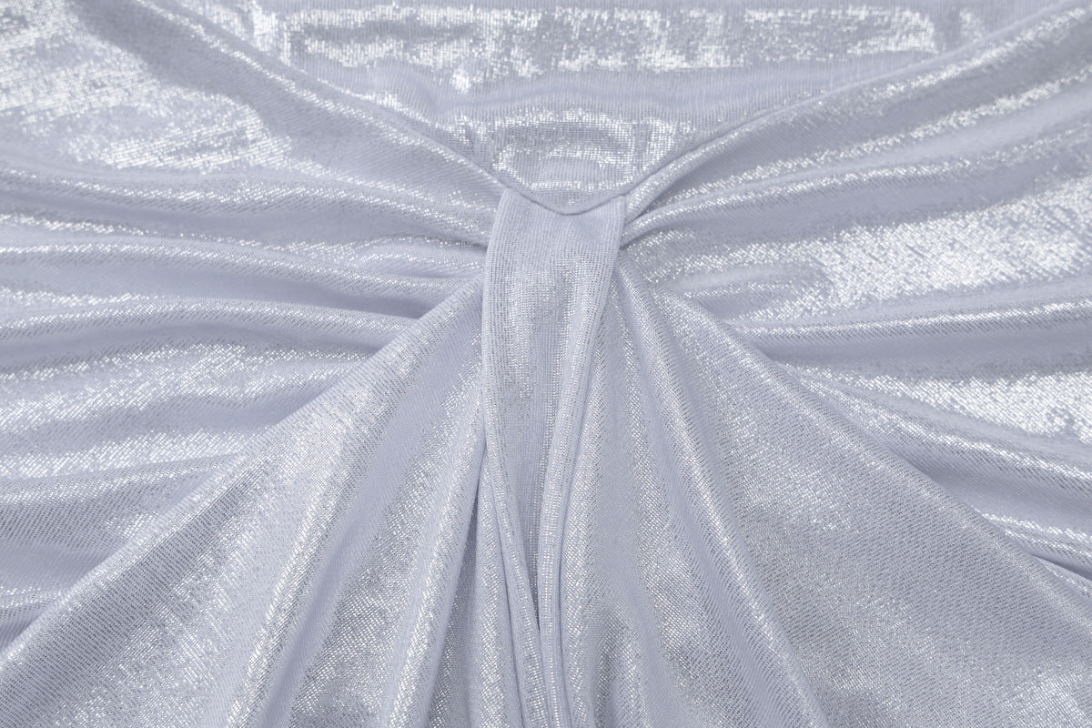 Shimmer Scoop-Neck Spaghetti-Strap Ruched Maxi Dress 13