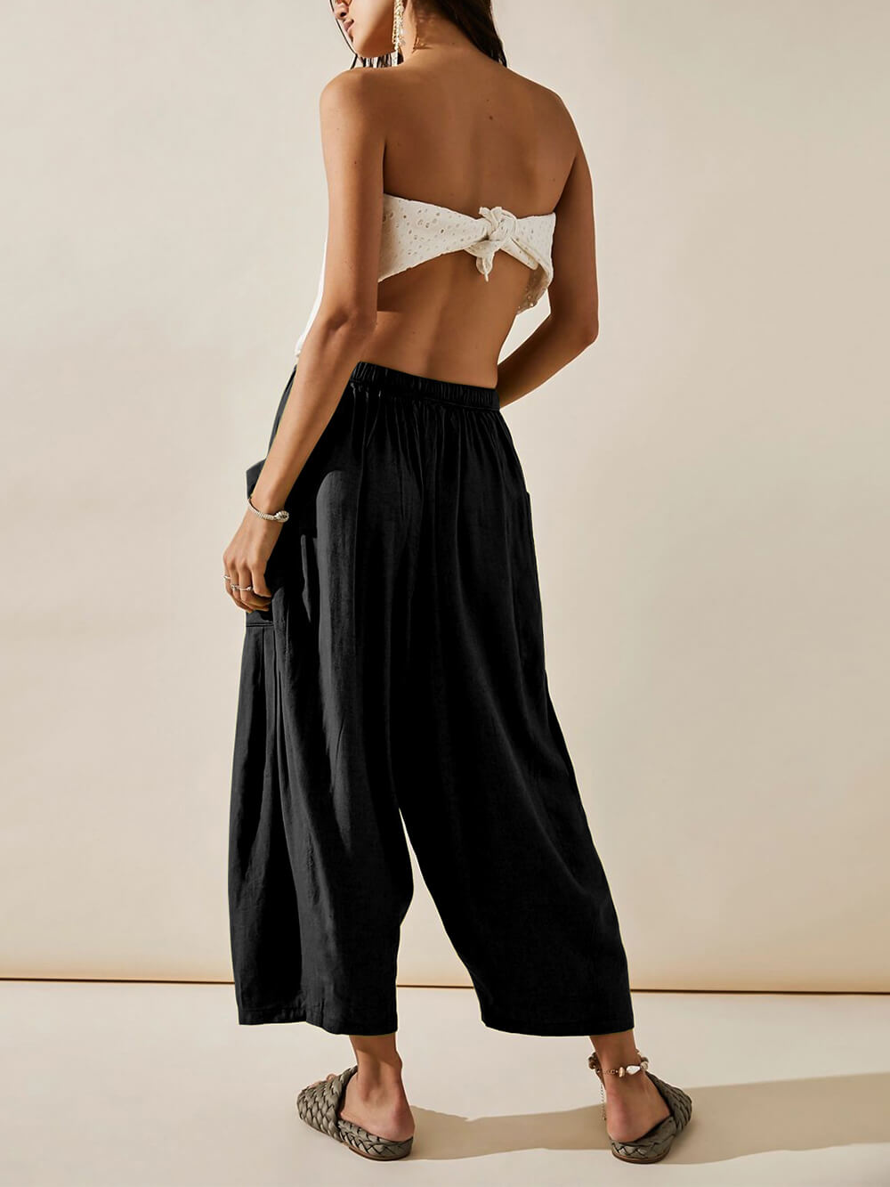 Comfortable Wide-Leg Yoga Pants - Fashionpara