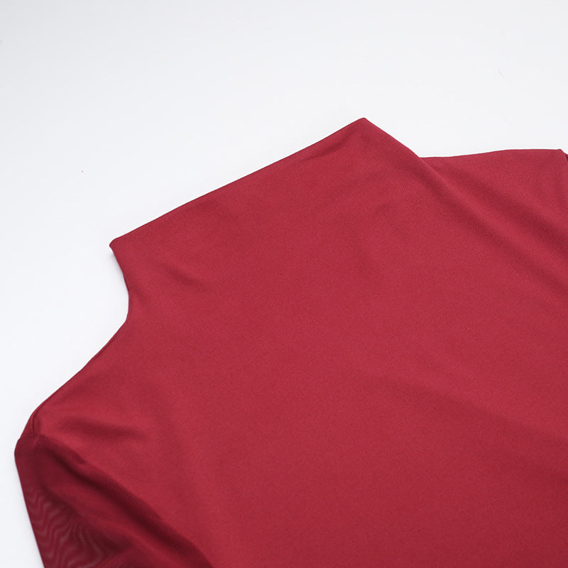 Rave Mini Bodycon-Red