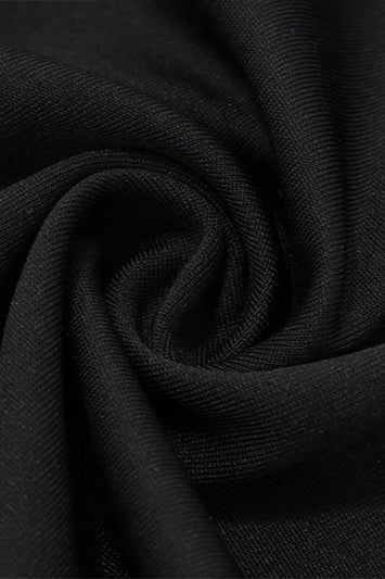 Oblique Strap Backless Midi Dress