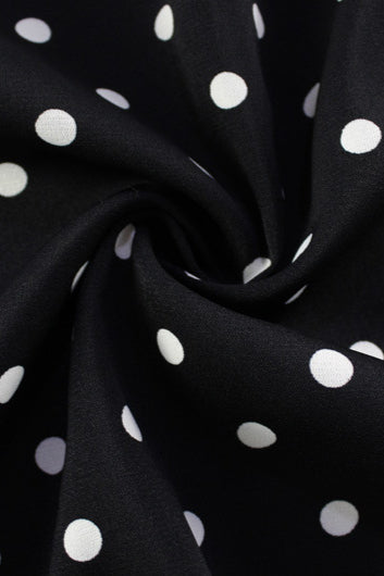 Chic Polka Dot Cami Bodycon Maxi Dress