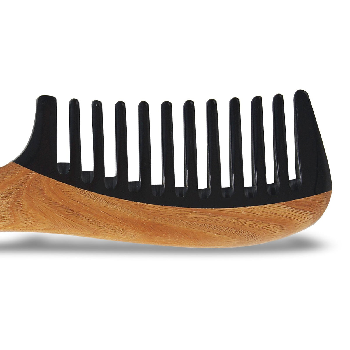 Anti-static Horn Wide Tooth Hair Comb
