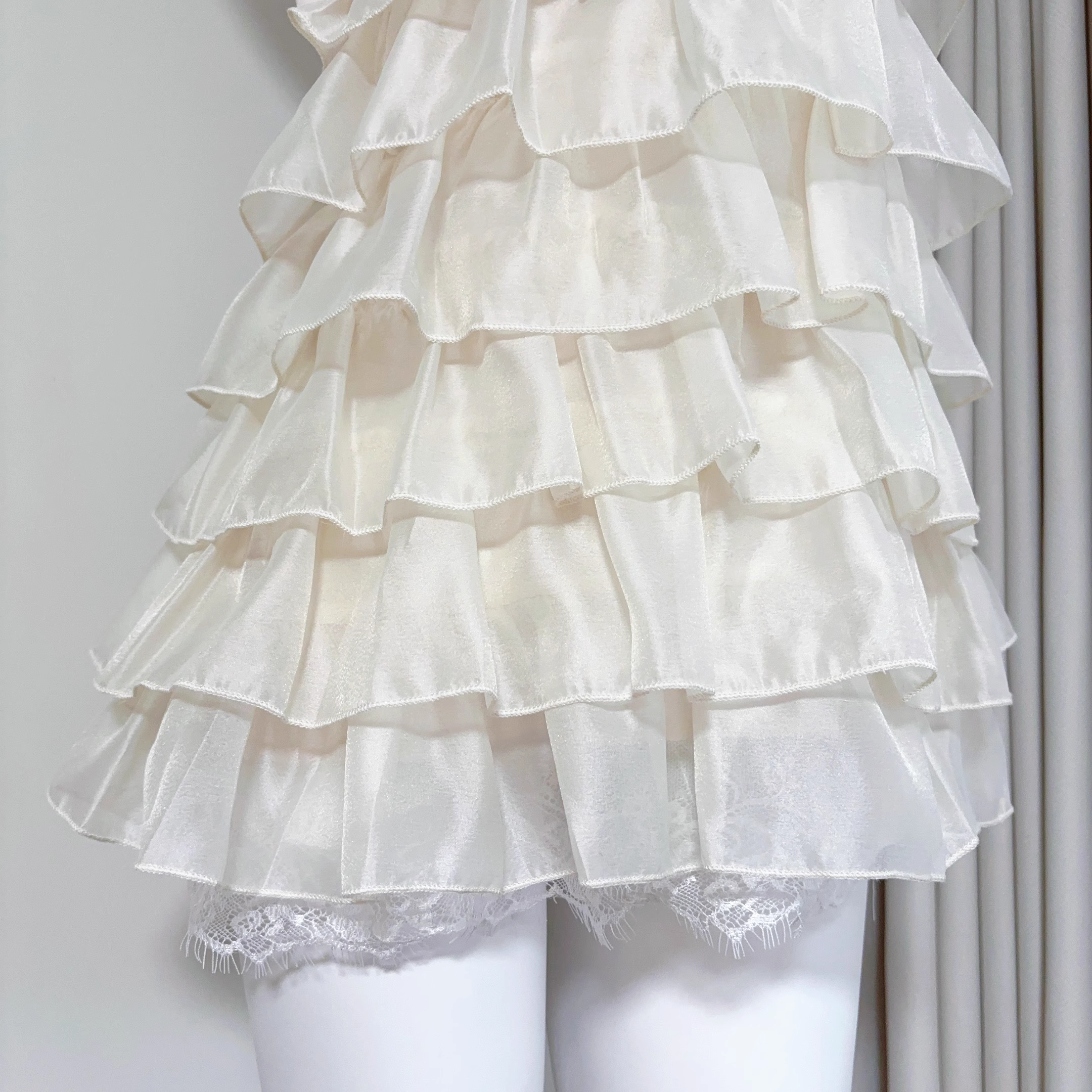 Cute Halter Neck Champagne Short Party Dress Birthday Dress S217