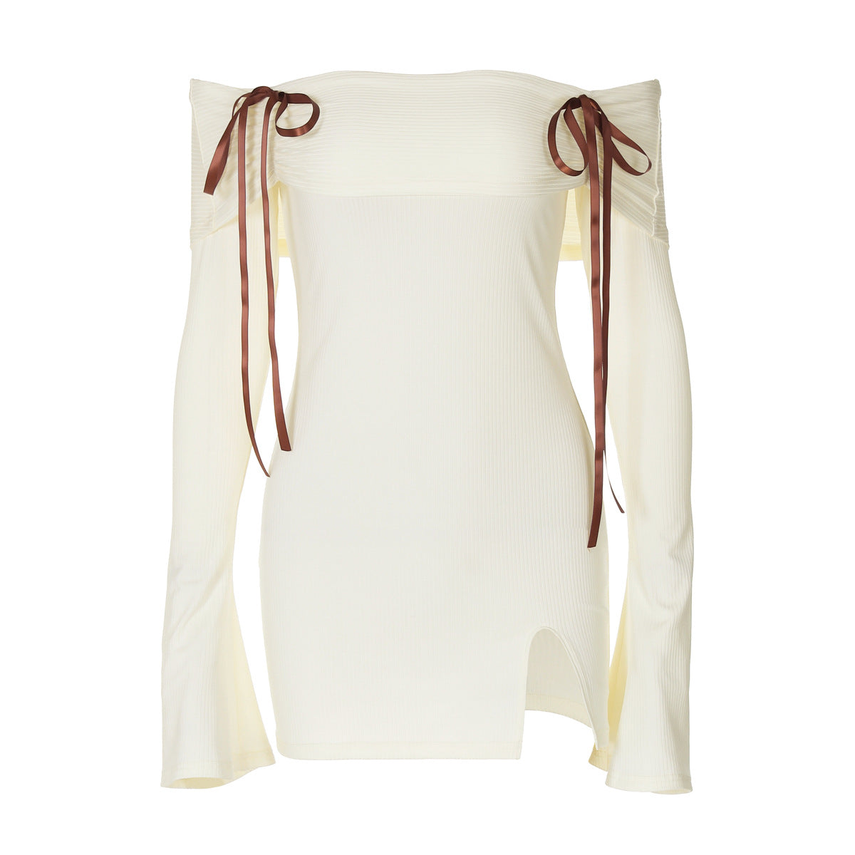 Rhode Mini Dress - Apricot