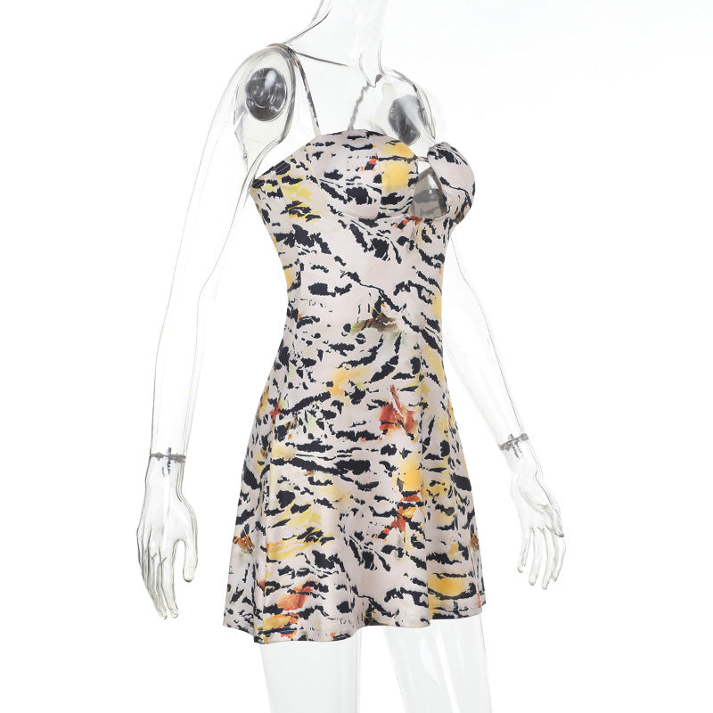 Gillan Mini Dress - Printed