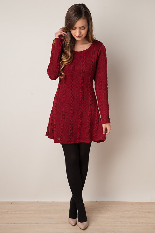 Orro Shop Plus Size Sweater Dress in Casual Style S-3XL