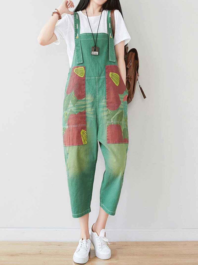 Made your whole Year Denim Overall Dungarees - Fashionpara