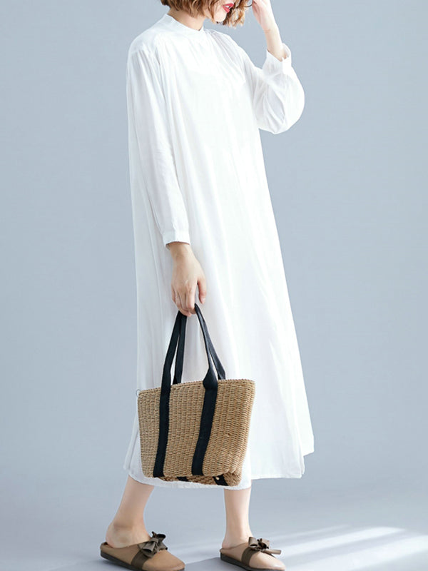 She's All Tiki Midi Shirt Dress - Fashionpara