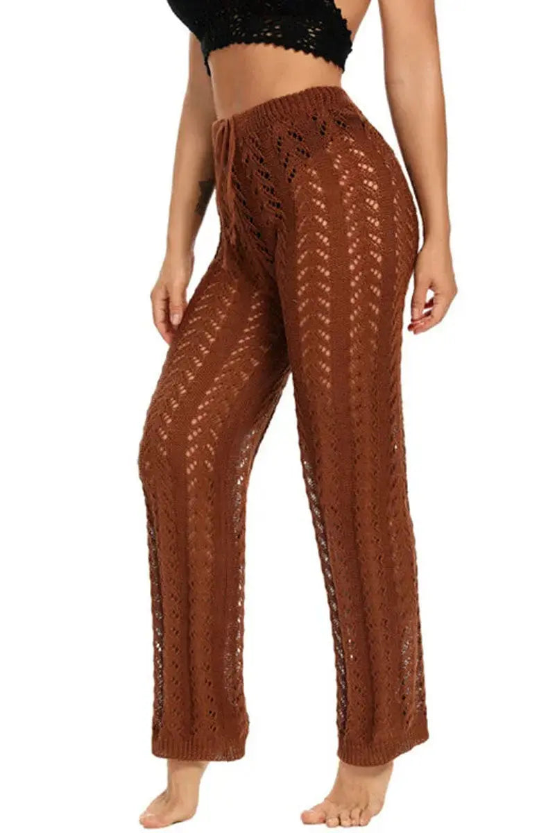 Boho Crochet Trousers Fashionpara