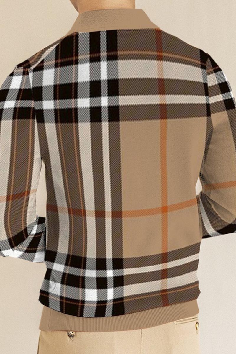 Men's Casual Retro Polo Shirt - Fashionpara