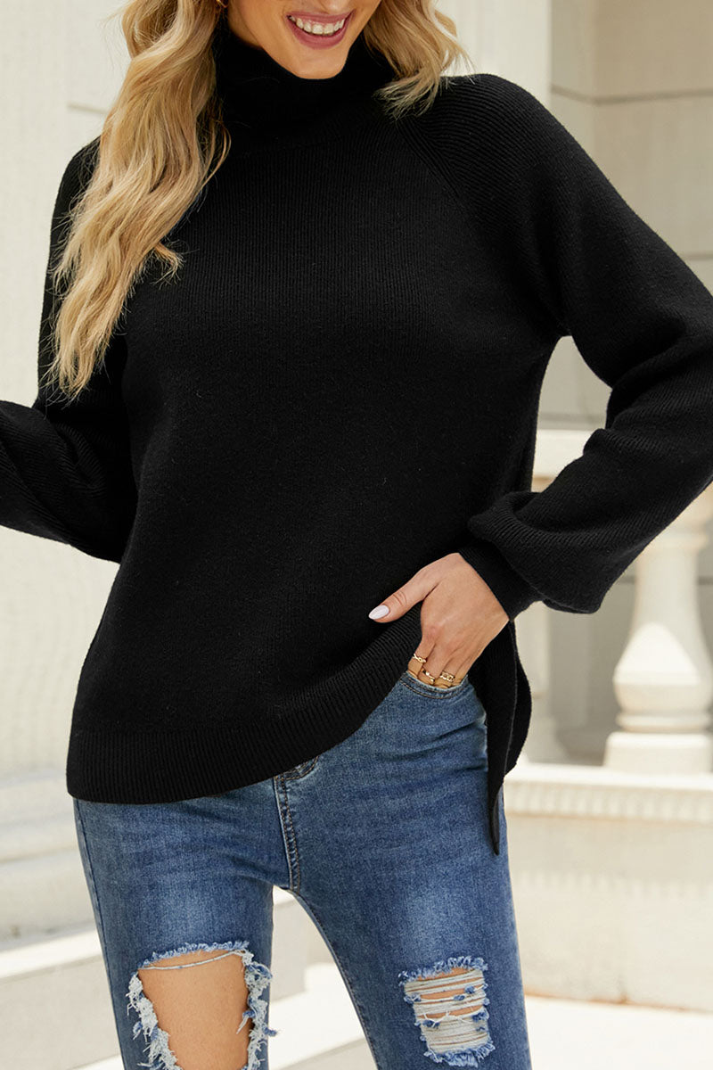 Florcoo Casual Solid O Neck Sweater in 5 Trendy Colors