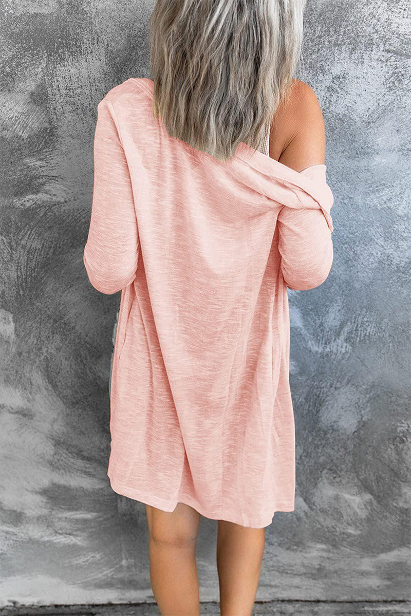 Fashion Solid Buttons O Neck Tops(5 Colors) - Fashionpara