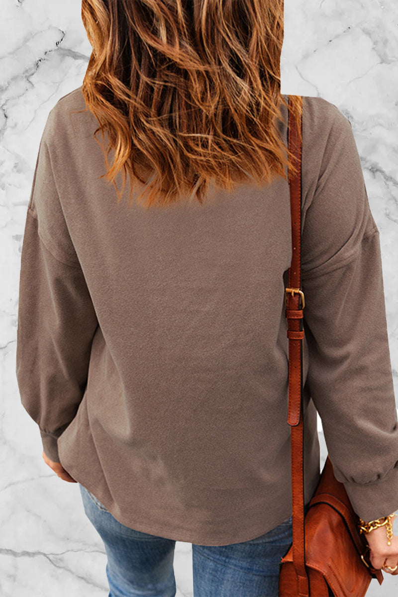 Solid Make Old Scarf Collar Hoodies(5 Colors) - Fashionpara