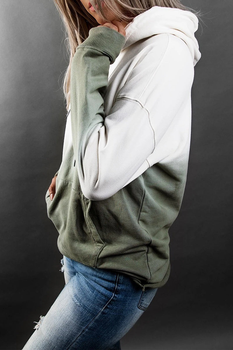 Fashion Sweet Print Pocket Hooded Collar Hoodies(3 Colors) - Fashionpara