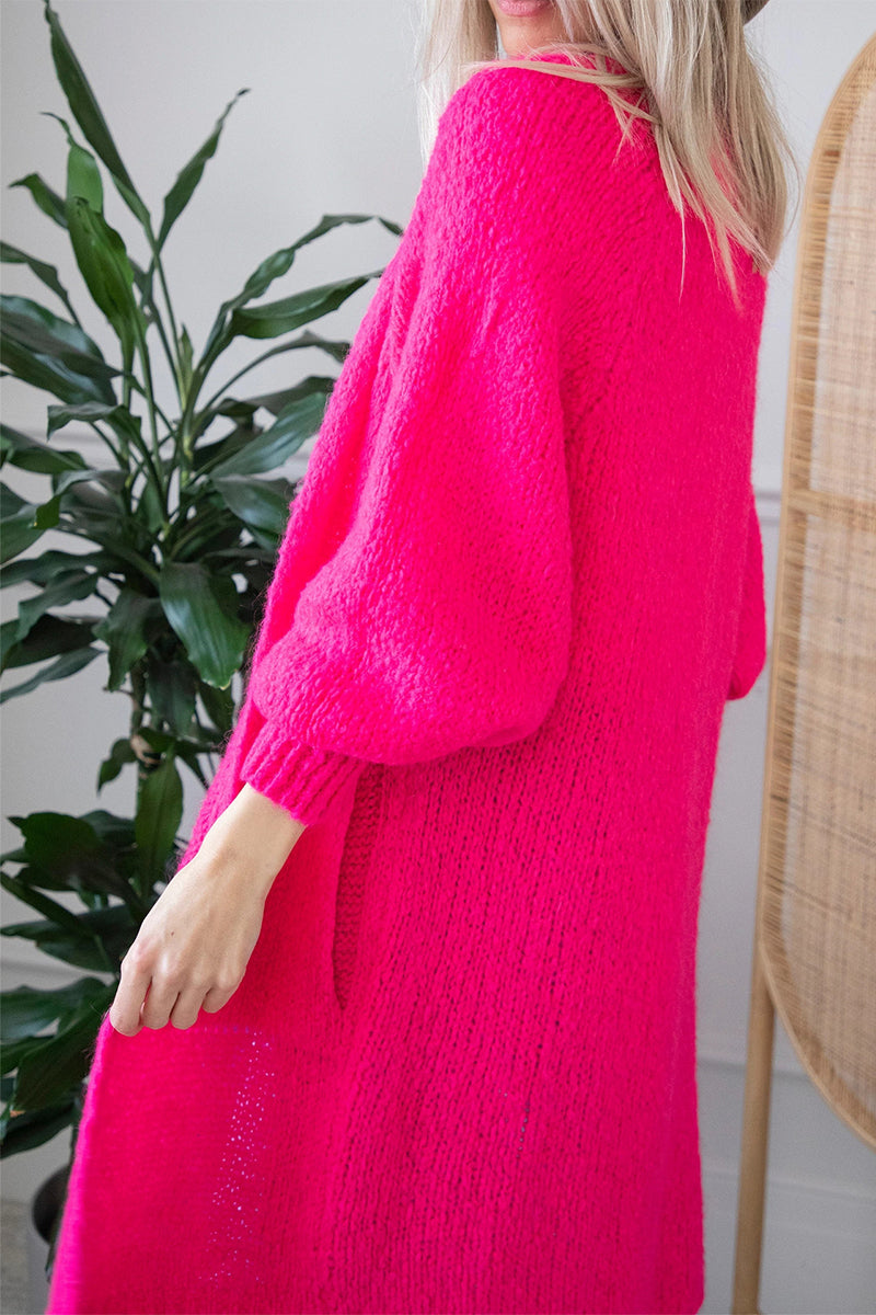 Casual Street Solid Patchwork V Neck Cardigans(5 Colors) - Fashionpara