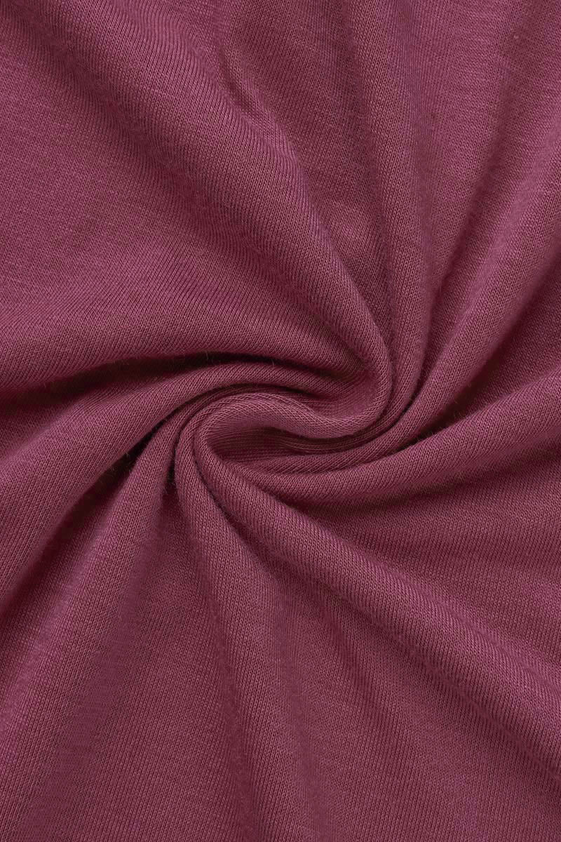 Casual Solid Patchwork Pocket O Neck Tops(13 Colors) - Fashionpara