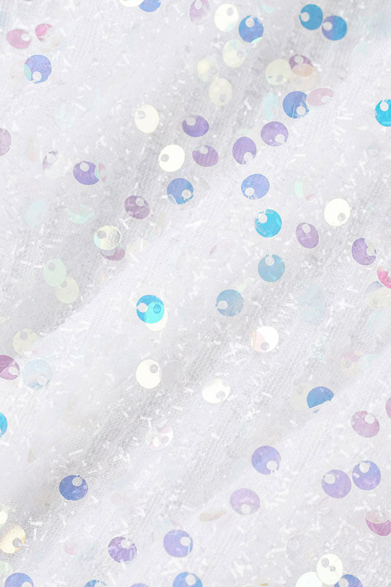 Sexy Elegant Solid Sequins Patchwork Chains O Neck Pencil Skirt Dresses(3 Colors) - Fashionpara