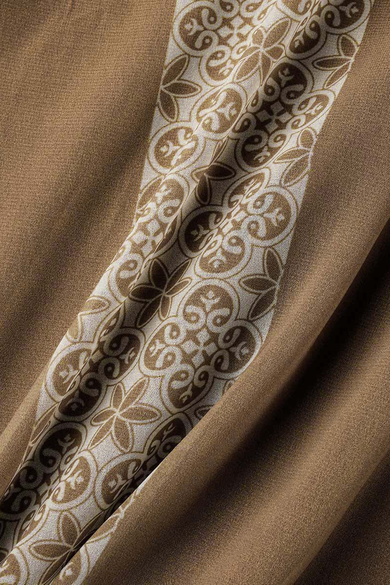 Sweet Elegant Print Printing V Neck Irregular Dress Dresses(3 Colors) - Fashionpara