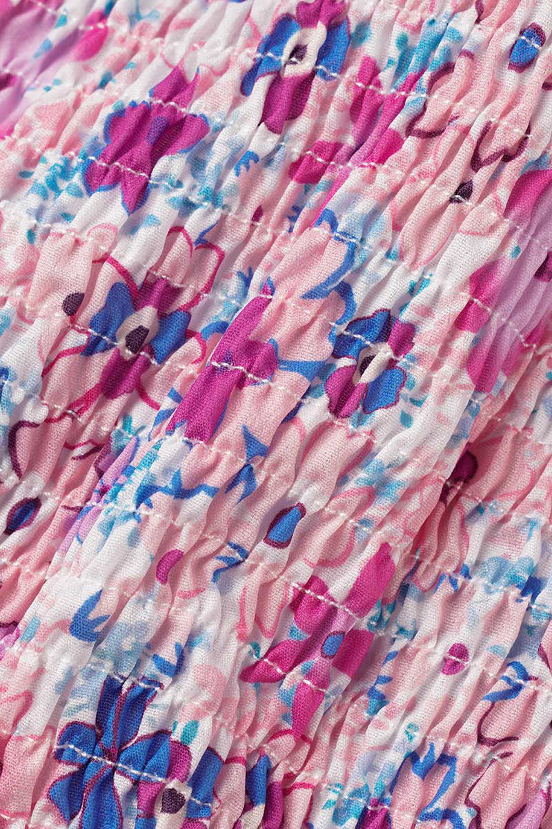 Sweet Elegant Print Printing Off the Shoulder Tops(8 Colors)