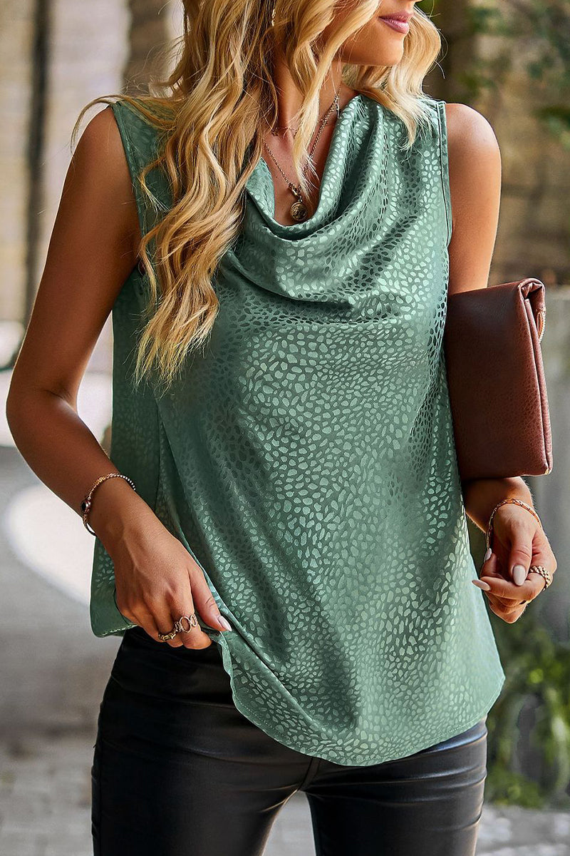 Casual Sweet Solid Patchwork Scarf Collar Tops - Fashionpara