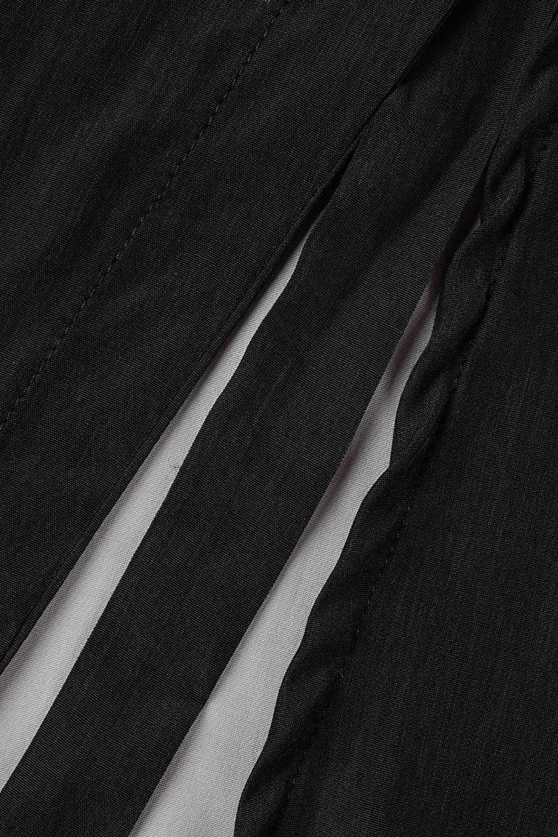 Casual College Solid Patchwork V Neck Irregular Dress Dresses(3 Colors) - Fashionpara