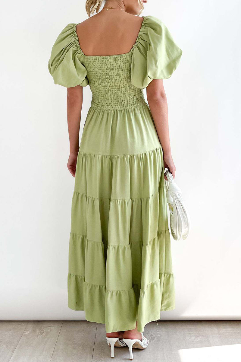 Casual Simplicity Solid Backless Off the Shoulder A Line Dresses(6 Colors) - Fashionpara