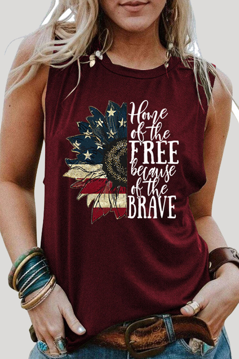 Casual Print Patchwork O Neck Tops(7 Colors) - Fashionpara