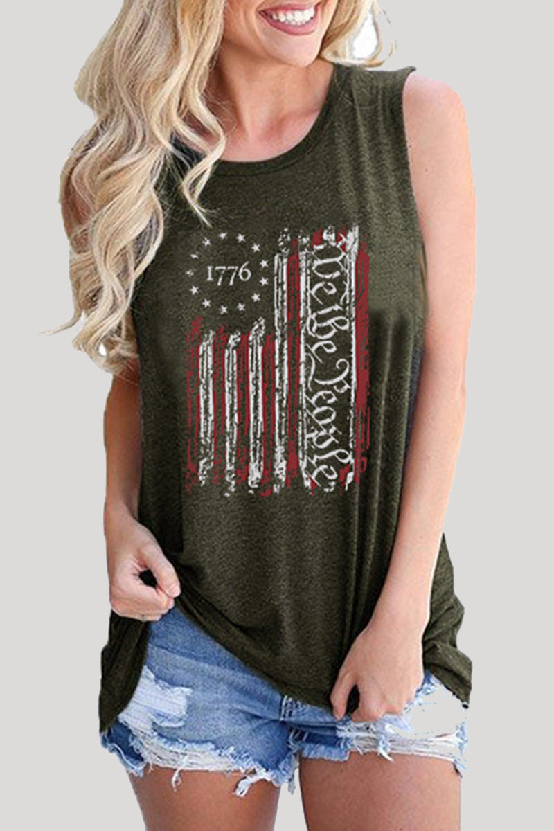 Casual Print Patchwork O Neck Tops(9 Colors) - Fashionpara