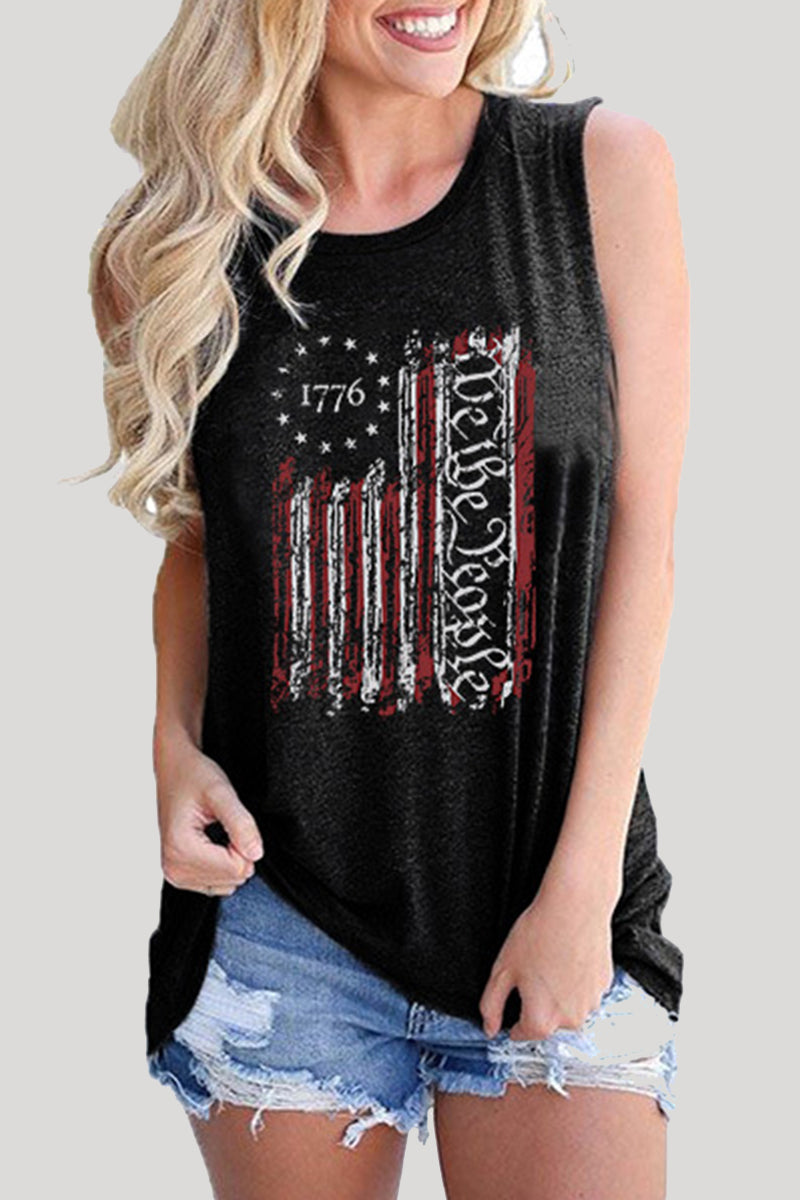 Casual Print Patchwork O Neck Tops(9 Colors) - Fashionpara