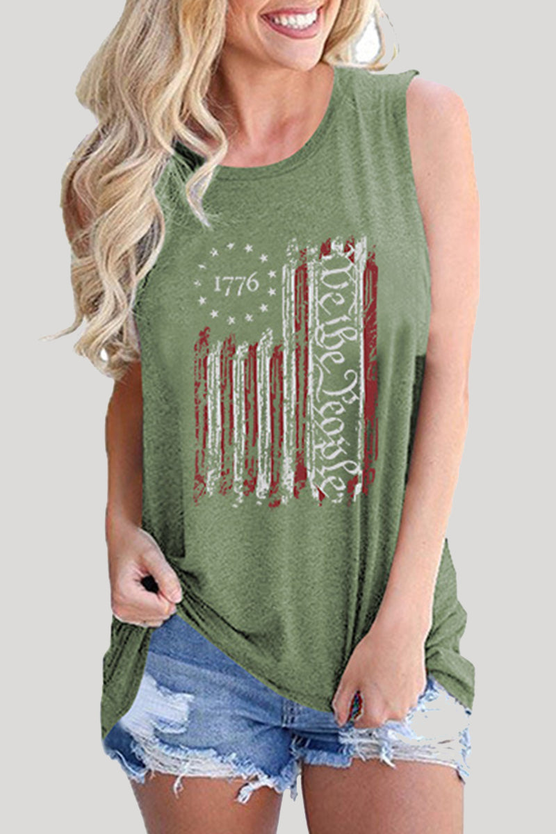 Casual Print Patchwork O Neck Tops(9 Colors) - Fashionpara