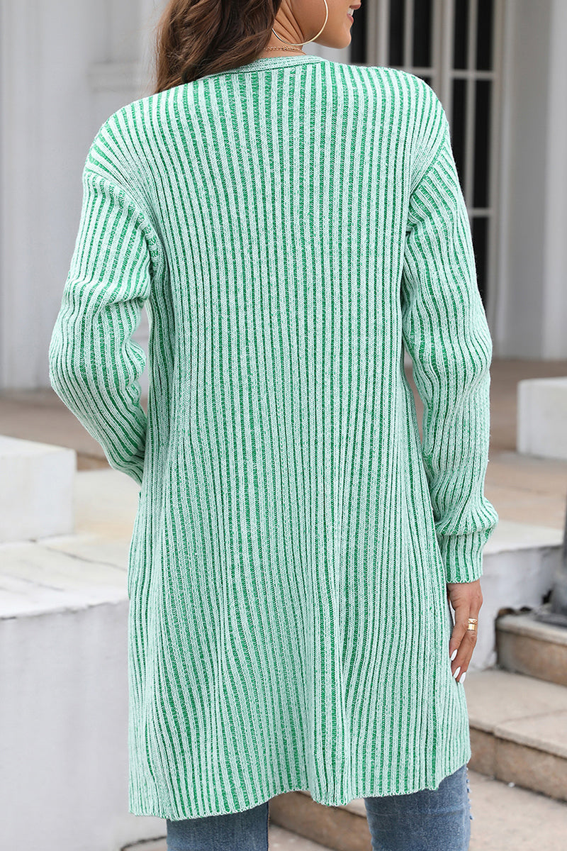 Florcoo Casual Pocket Cardigan Top in Three Elegant Colors