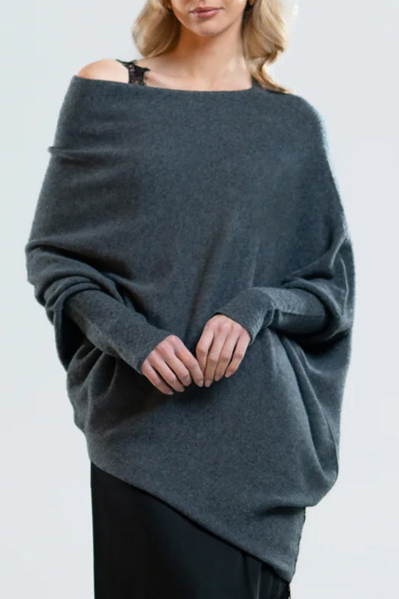 Casual Simplicity Solid Make Old O Neck Tops(10 Colors) - Fashionpara