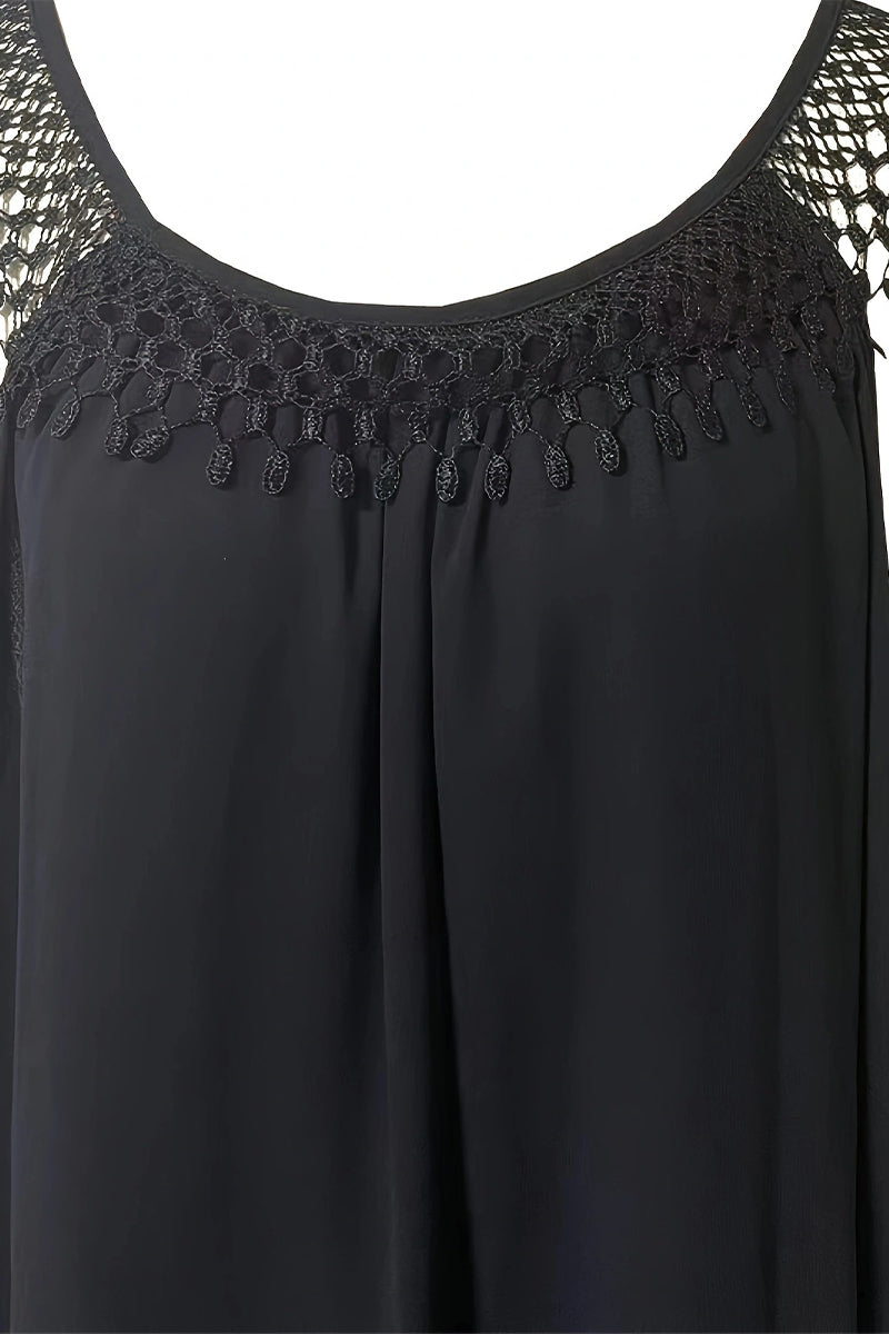 Casual Simplicity Solid Tassel U Neck Sleeveless Dresses