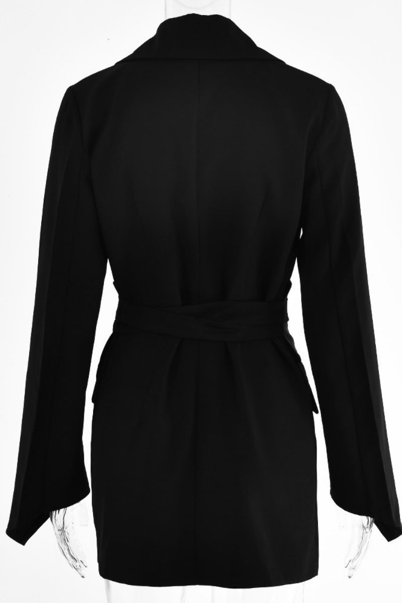 Bohonini Casual Patchwork Turn-back Collar Outerwear Jacket