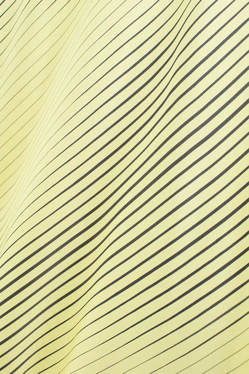 Sexy Striped Print Lace Up Backless Halter One Step Skirt Dresses - Fashionpara