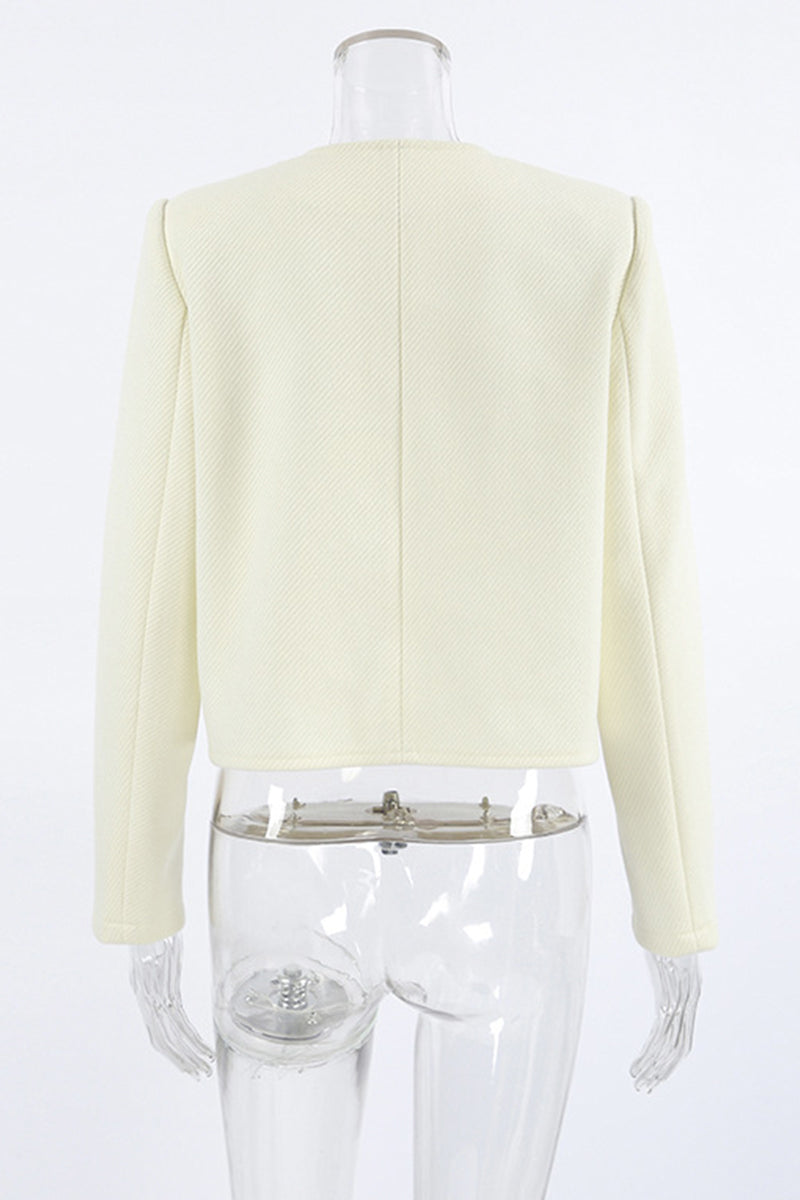 Bohonini Casual Solid Color Button-Up Jacket for Everyday Wear