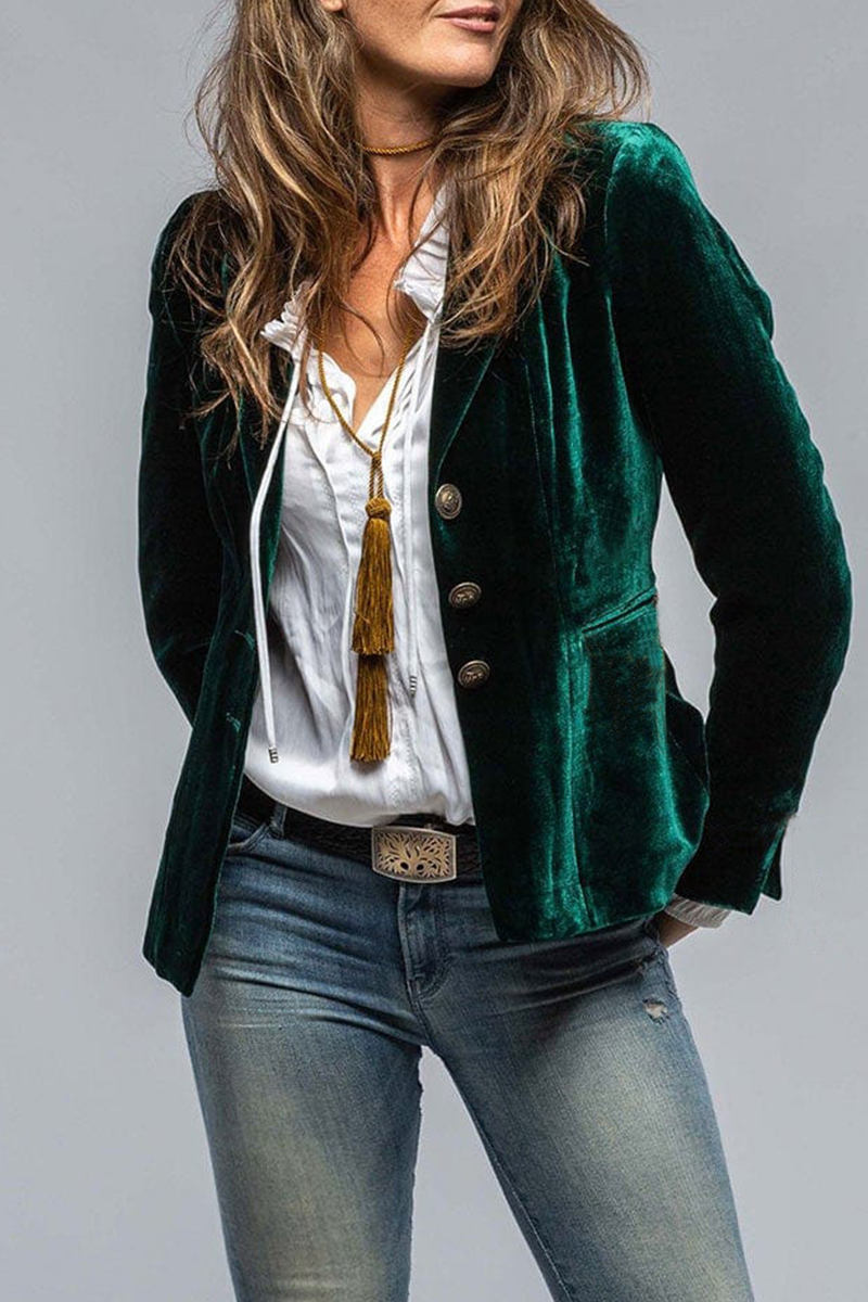 Bohonini Casual Turn-back Collar Pocket Jacket - 3 Colors