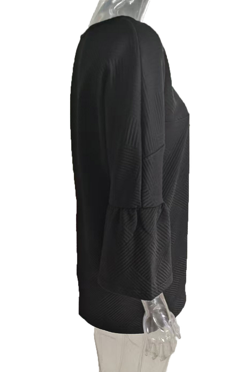 Bohonini Casual Solid Color Ruffle Blazer for Everyday Wear