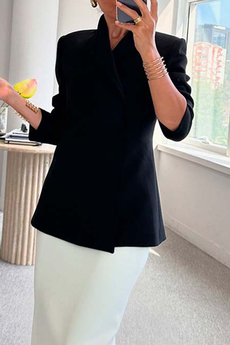 Bohonini Casual Turndown Collar Suit Jacket for Everyday Style