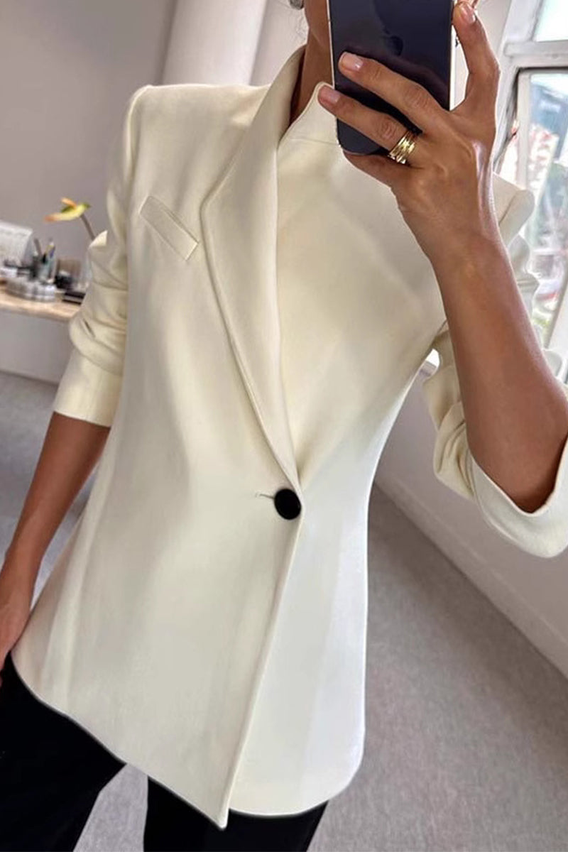 Bohonini Casual Turndown Collar Suit Jacket for Everyday Style