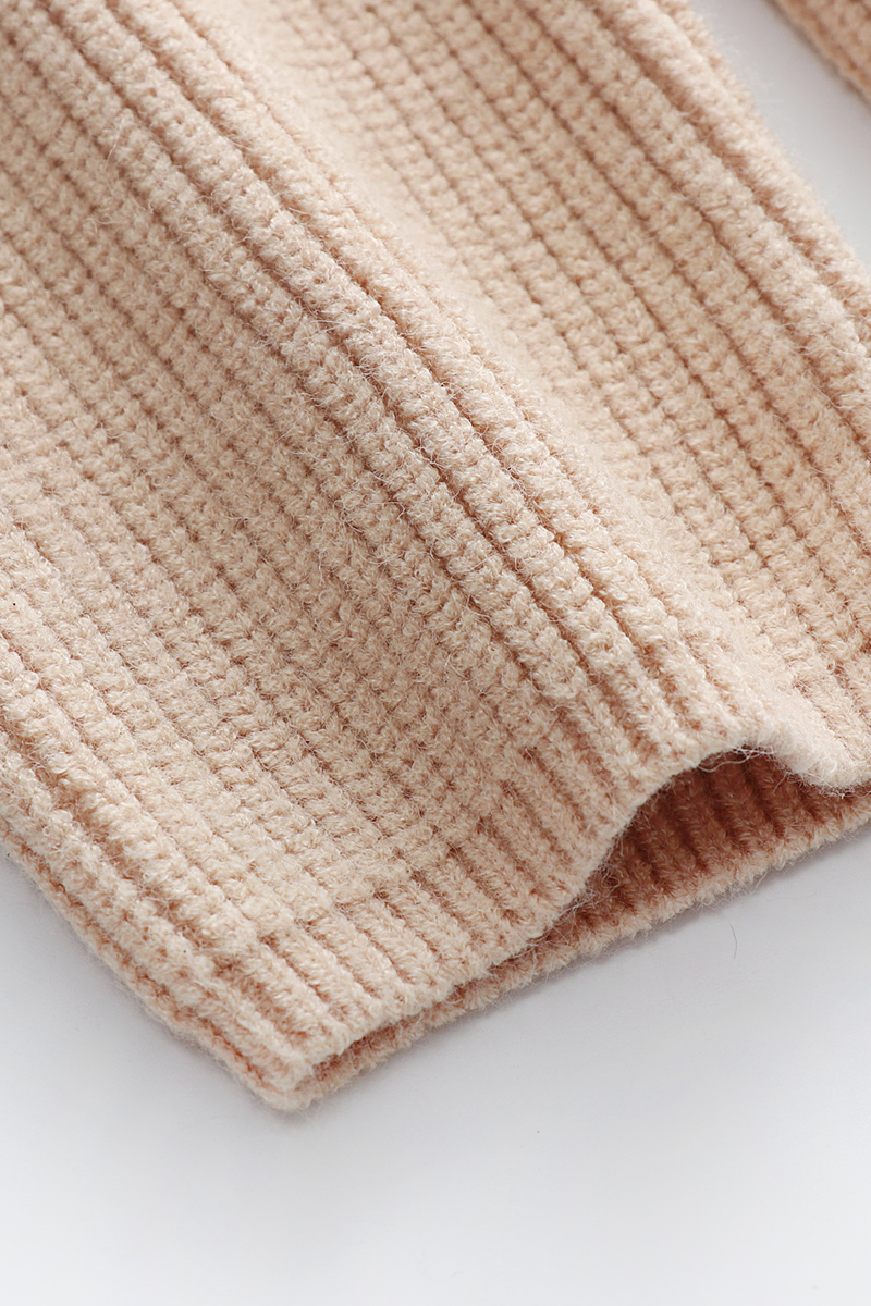 Bohonini Solid Color V Neck Sweater for Effortless Style